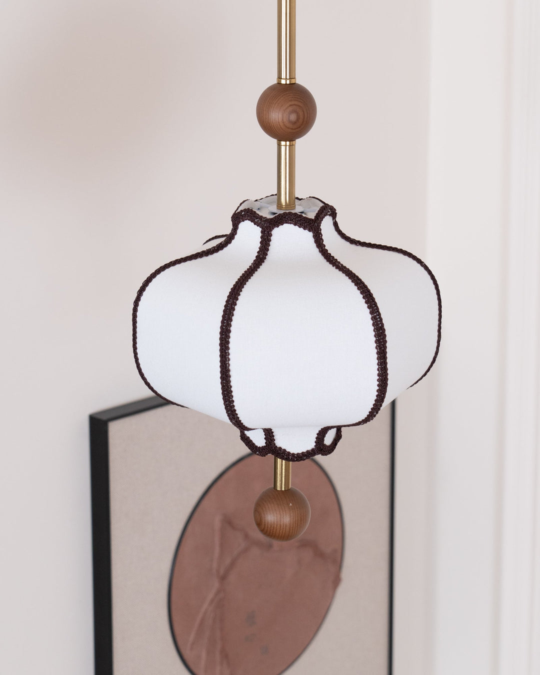 Lantern Tyg Pendellampa