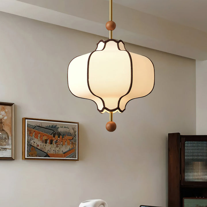 Lantern Tyg Pendellampa