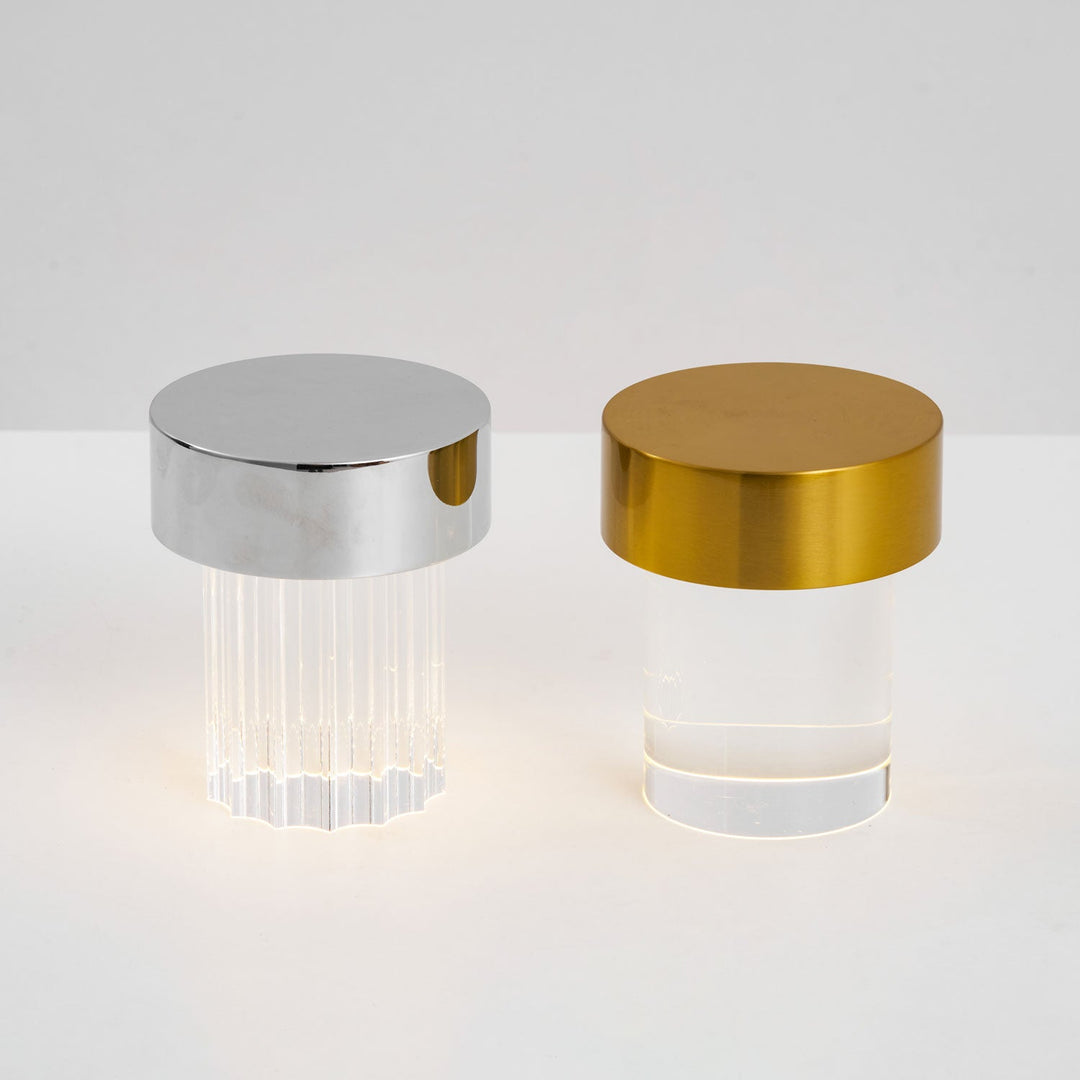 Trådlös Kristall Tumbler Lampa