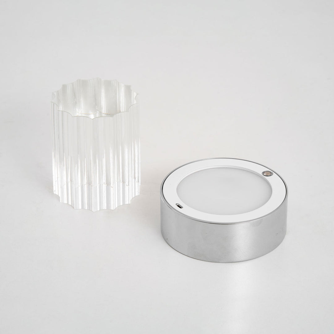 Trådlös Kristall Tumbler Lampa