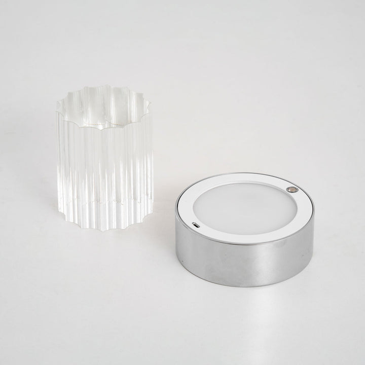 Trådlös Kristall Tumbler Lampa