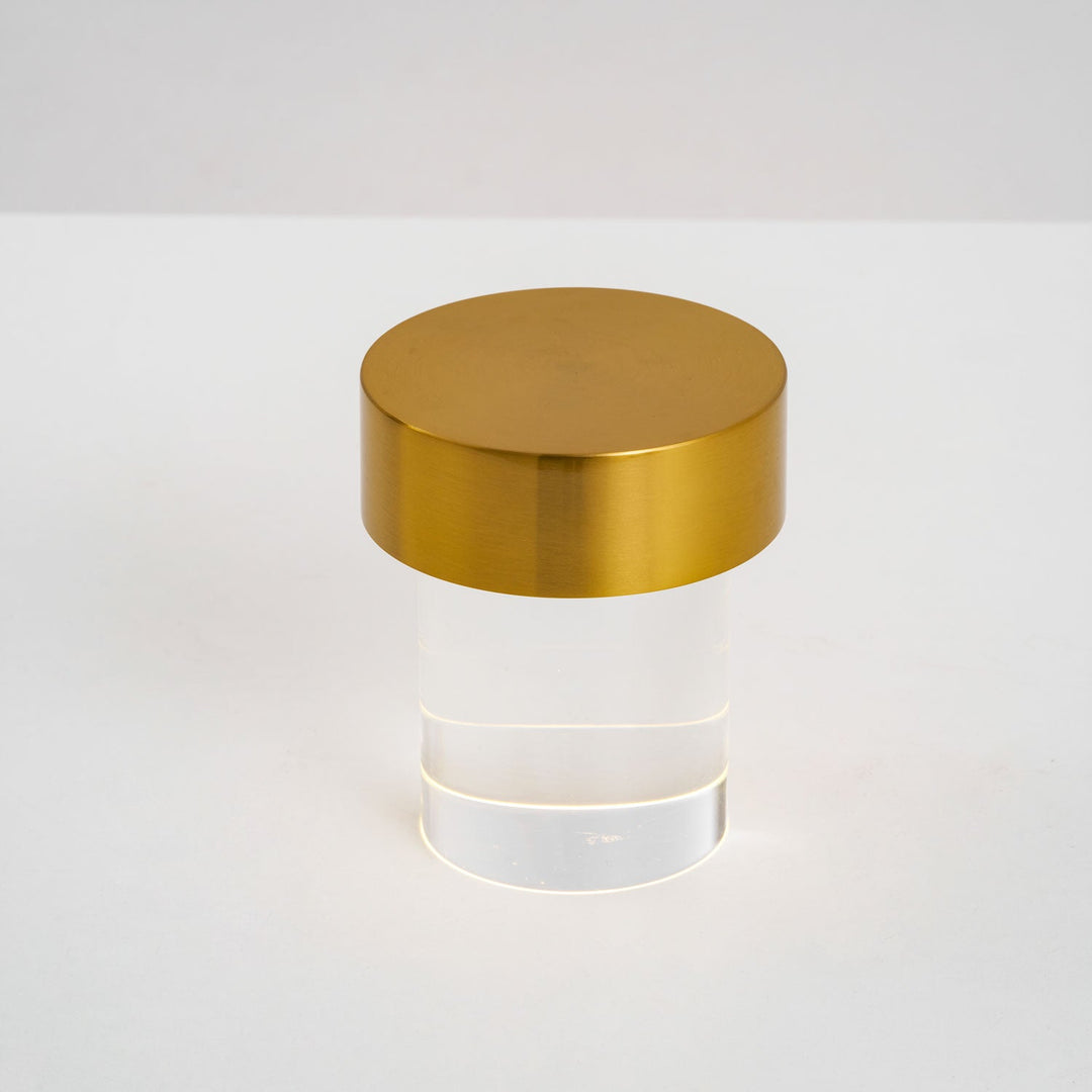 Trådlös Kristall Tumbler Lampa