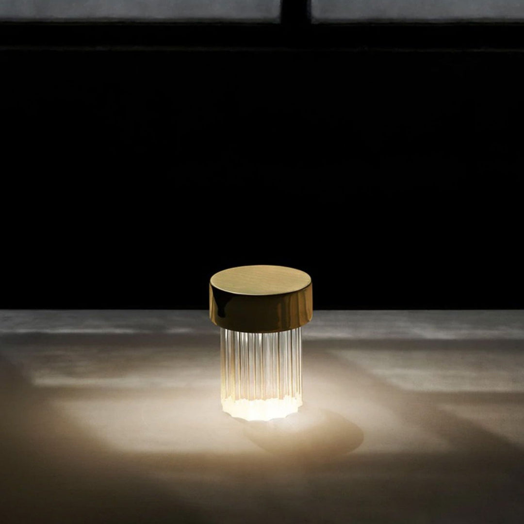 Trådlös Kristall Tumbler Lampa