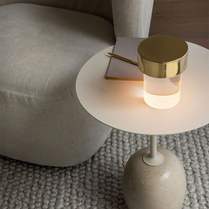 Trådlös Kristall Tumbler Lampa