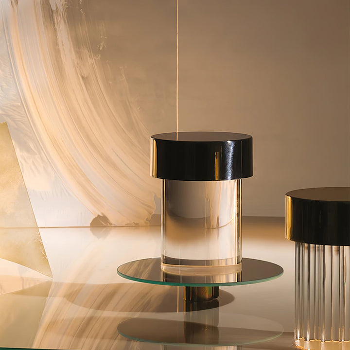 Trådlös Kristall Tumbler Lampa