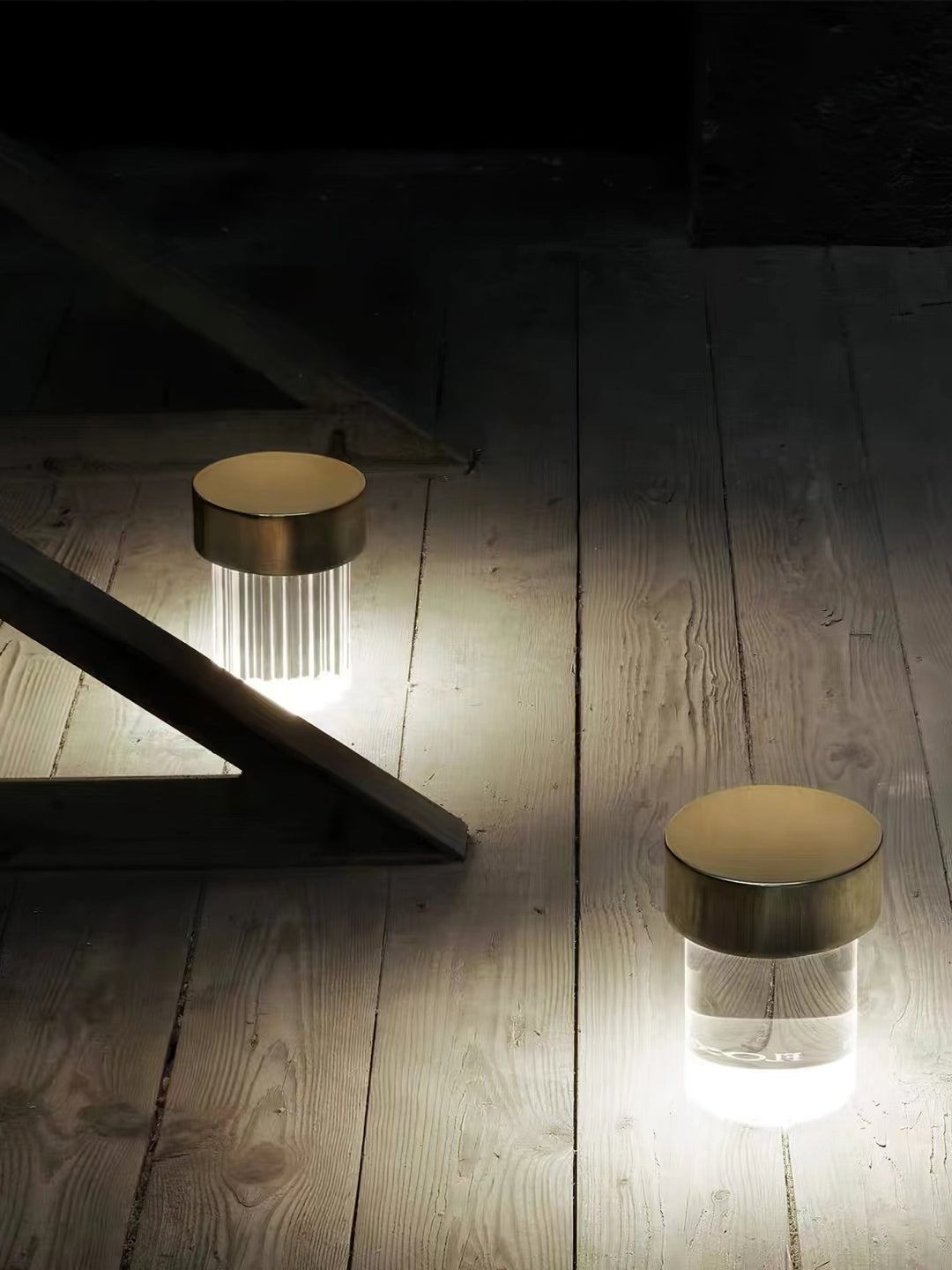 Trådlös Kristall Tumbler Lampa