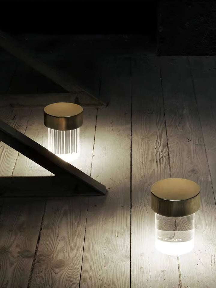 Trådlös Kristall Tumbler Lampa