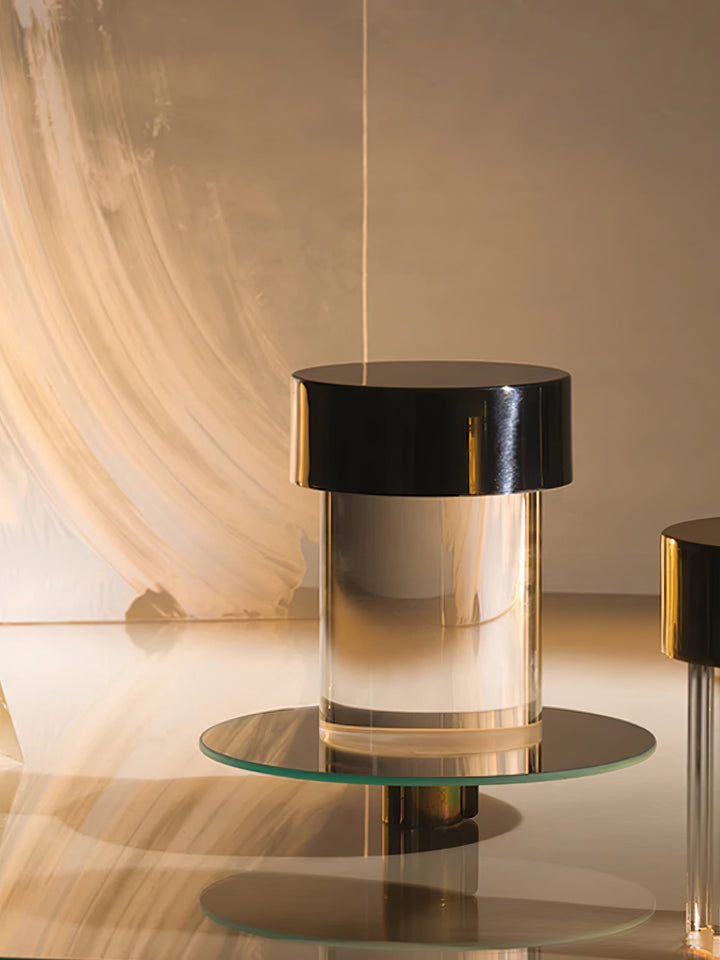 Trådlös Kristall Tumbler Lampa