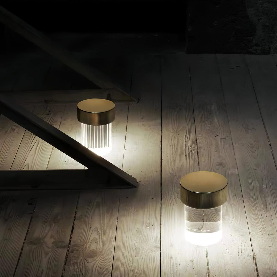 Trådlös Kristall Tumbler Lampa