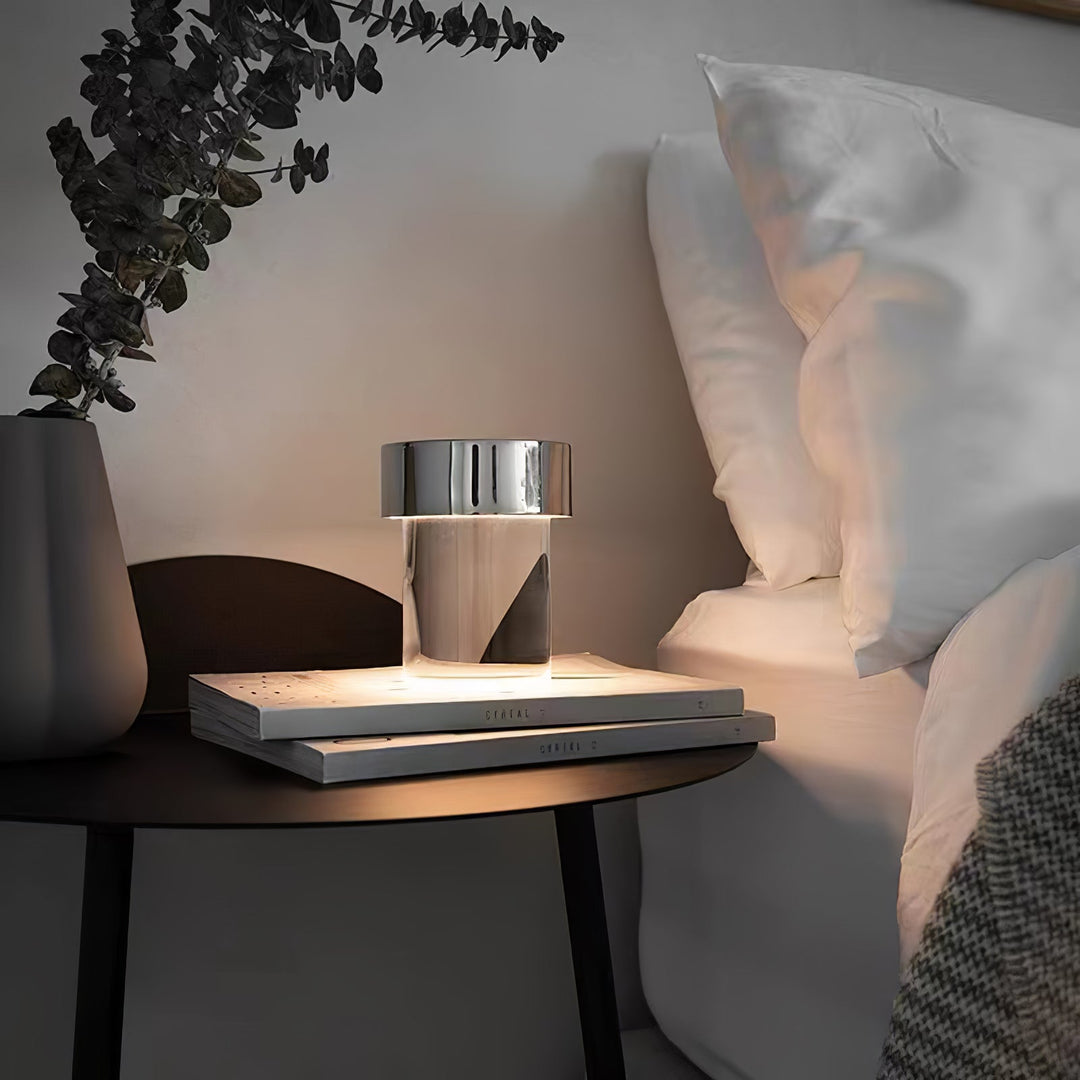 Trådlös Kristall Tumbler Lampa