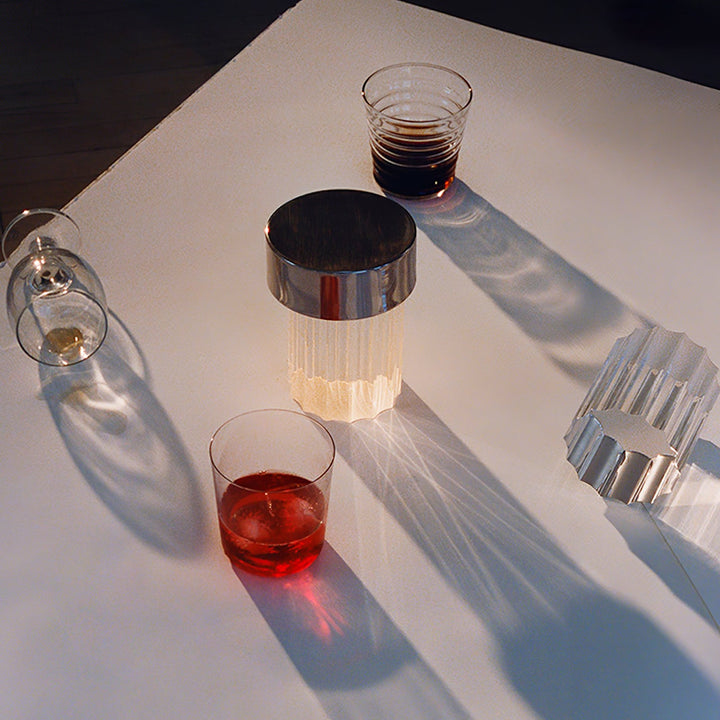 Trådlös Kristall Tumbler Lampa