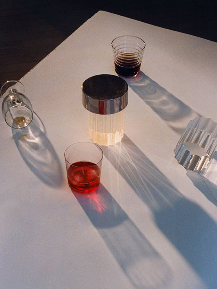 Trådlös Kristall Tumbler Lampa