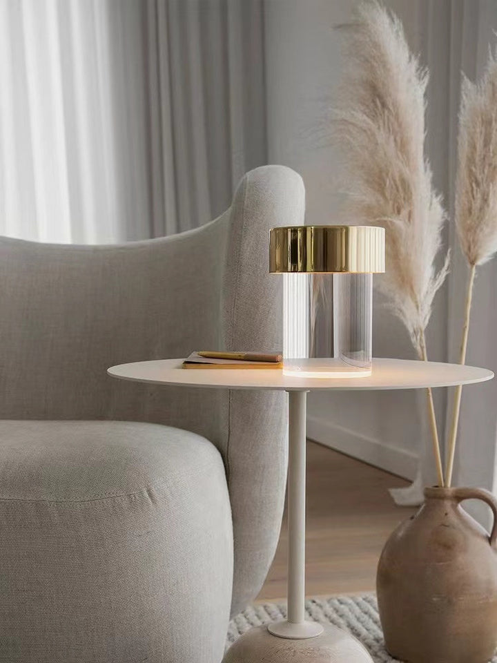 Trådlös Kristall Tumbler Lampa