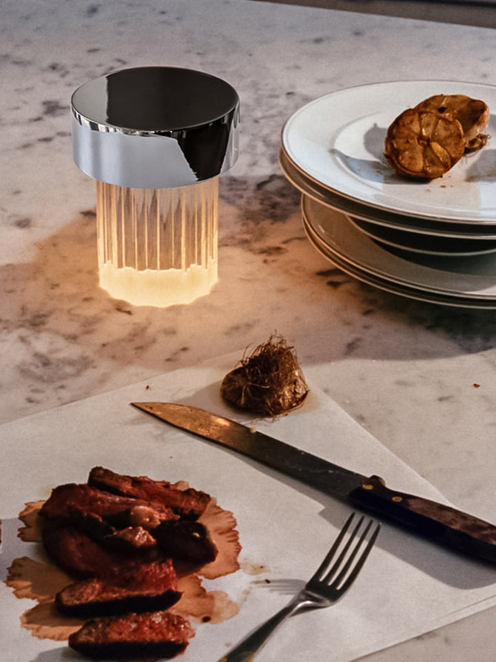 Trådlös Kristall Tumbler Lampa