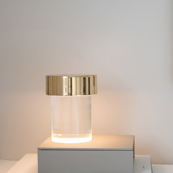 Trådlös Kristall Tumbler Lampa
