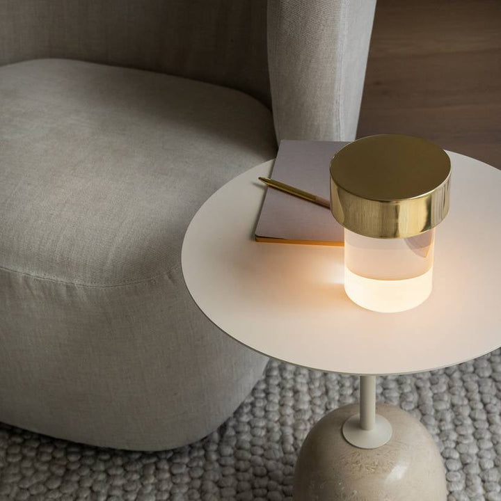 Trådlös Kristall Tumbler Lampa