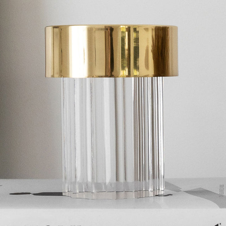 Trådlös Kristall Tumbler Lampa
