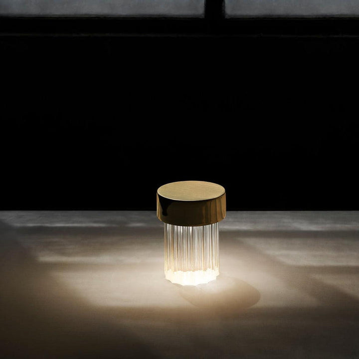 Trådlös Kristall Tumbler Lampa