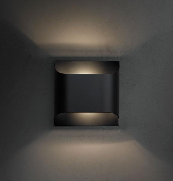 Leclerc Vägglampa i Mässing