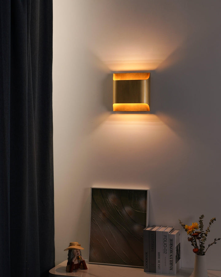 Leclerc Vägglampa i Mässing
