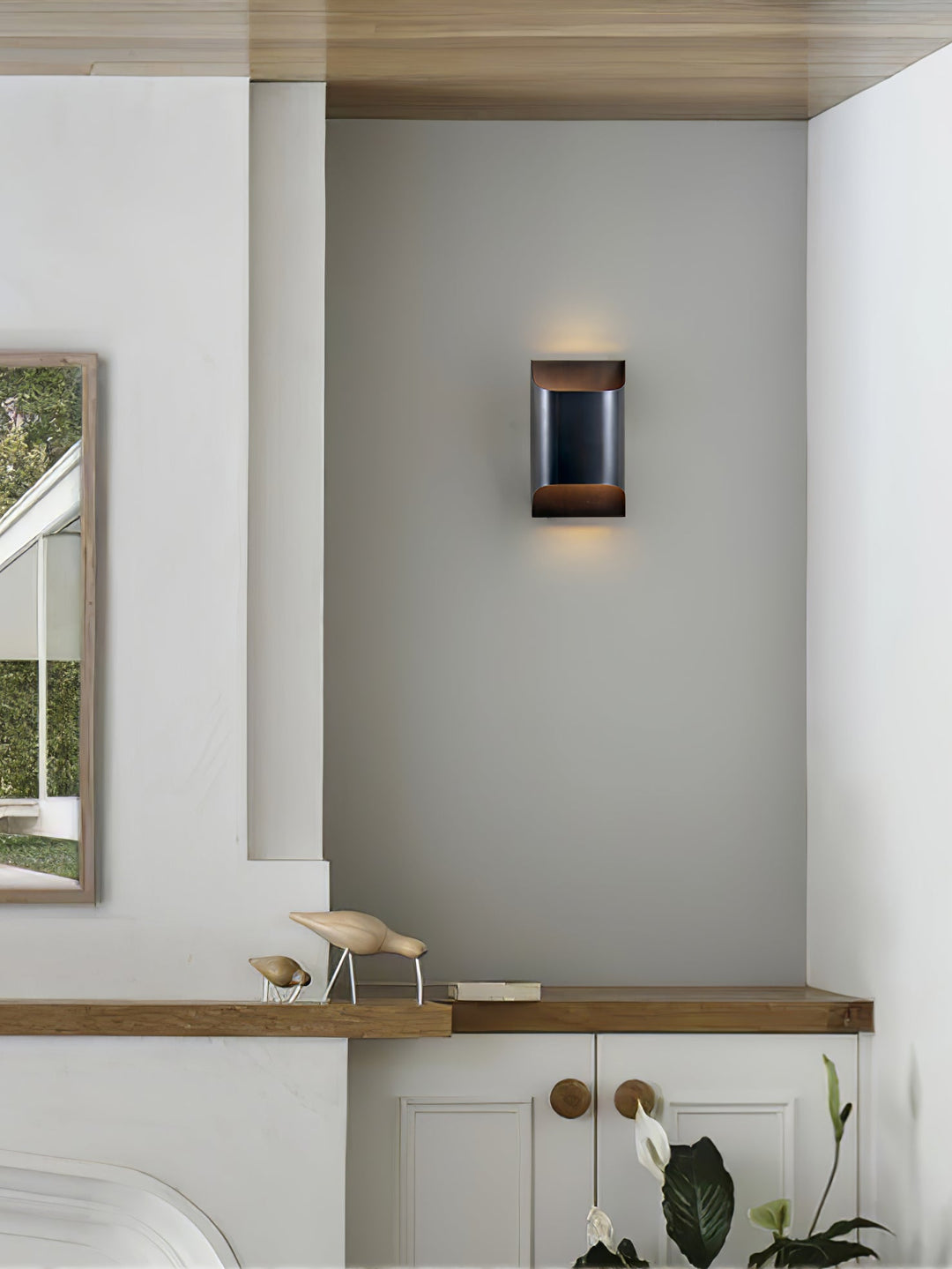 Leclerc Vägglampa i Mässing
