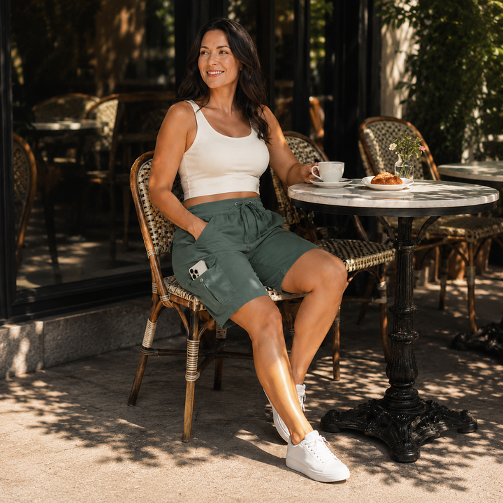 Breezora – Dam shorts cargo szybkoschnące