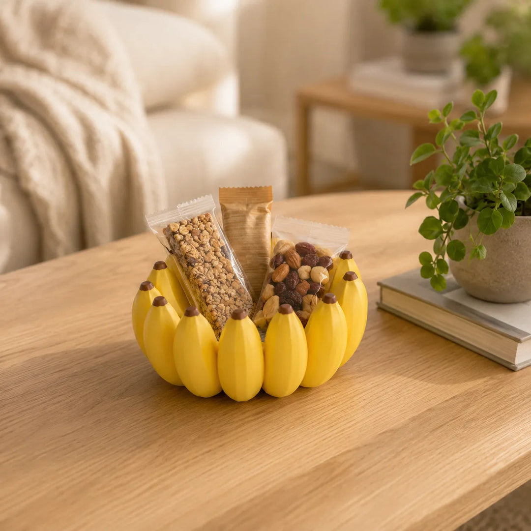 Frutera – Dekorativ Miska på Owoce i form av Bananów på Blaty