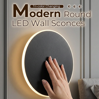 Lunaro – Lampa vägg LED z podświetleniem Eclipse