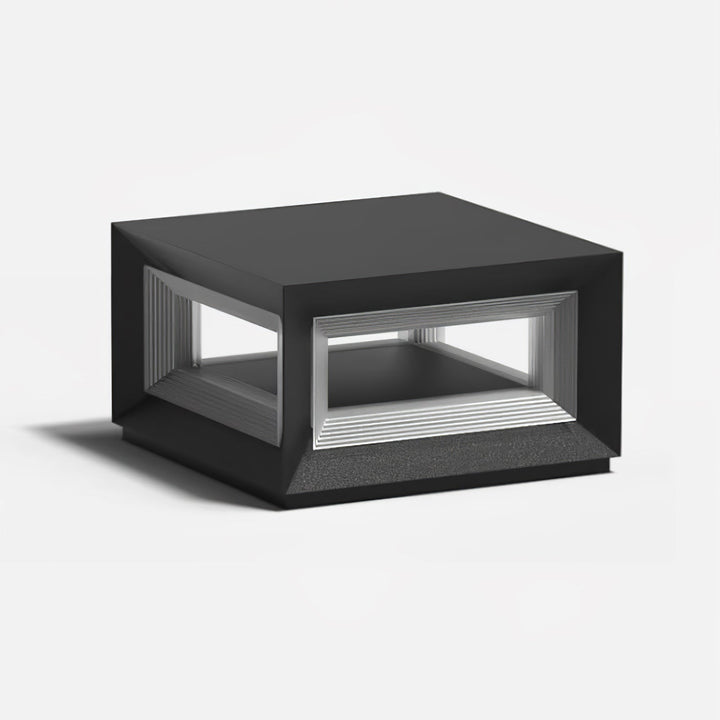 Ljus Kub Utomhus Postlampa