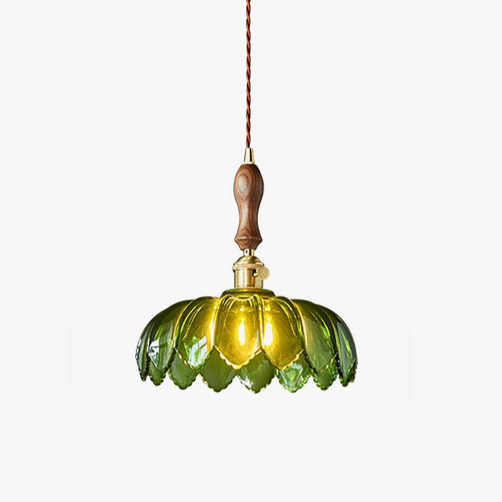 Lila Petal Pendellampa