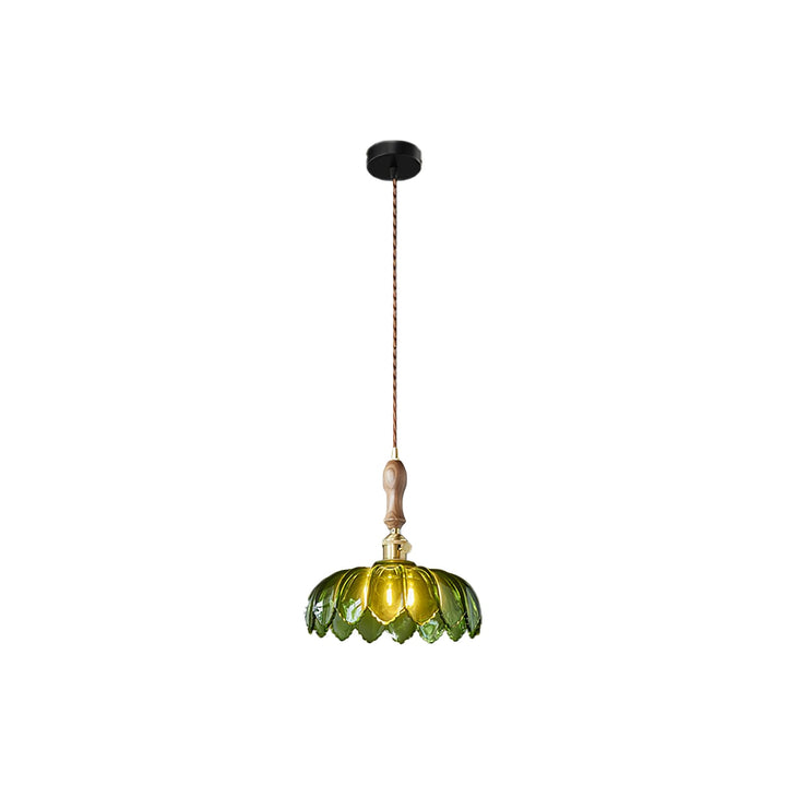 Lila Petal Pendellampa