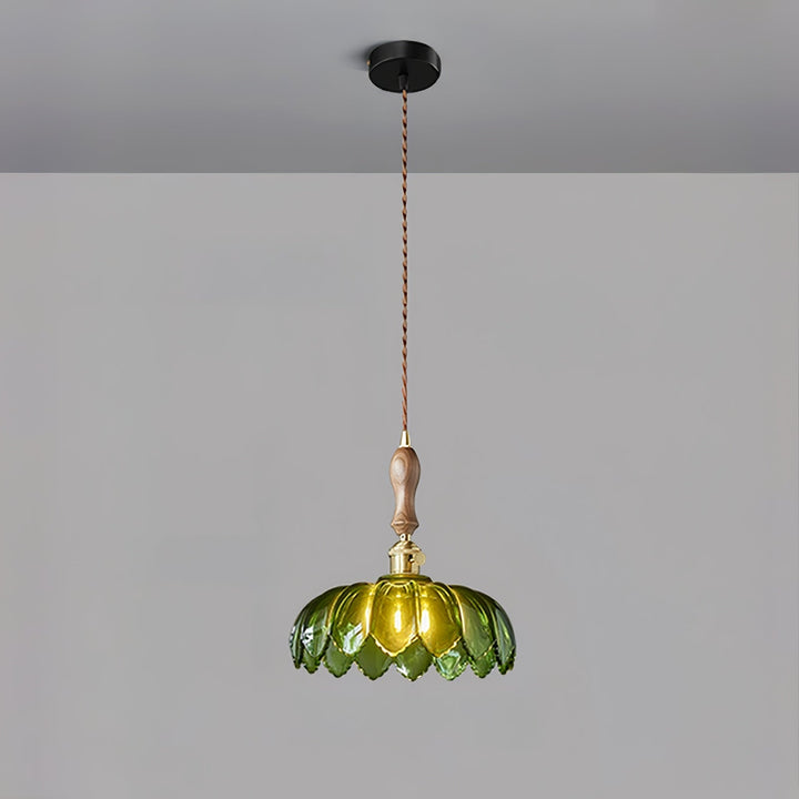 Lila Petal Pendellampa