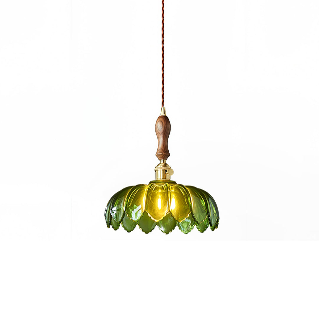 Lila Petal Pendellampa