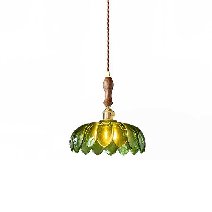Lila Petal Pendellampa
