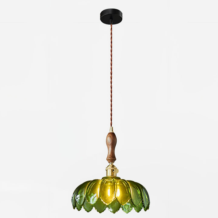 Lila Petal Pendellampa