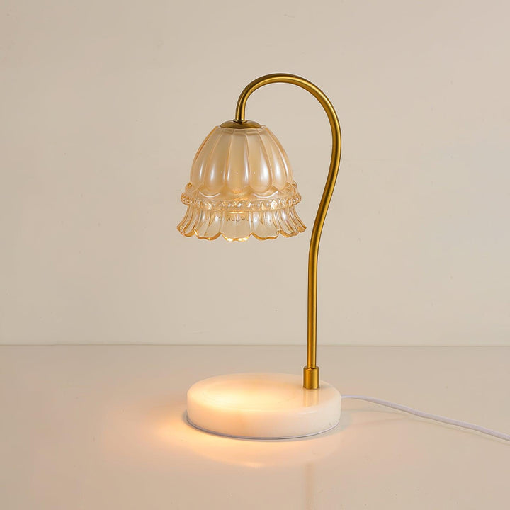 Lily Marmor Värmare Bordslampa