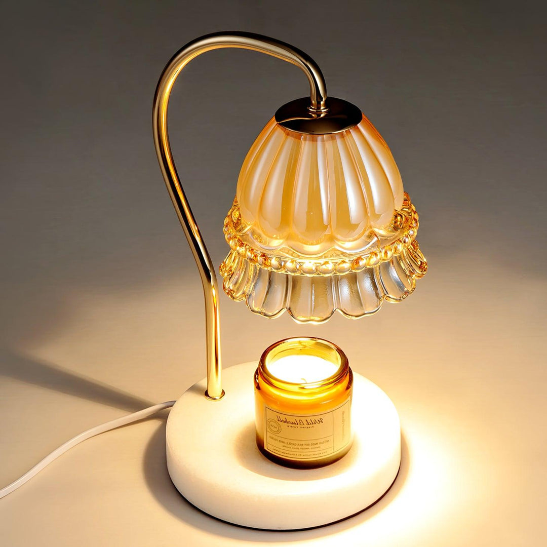 Lily Marmor Värmare Bordslampa