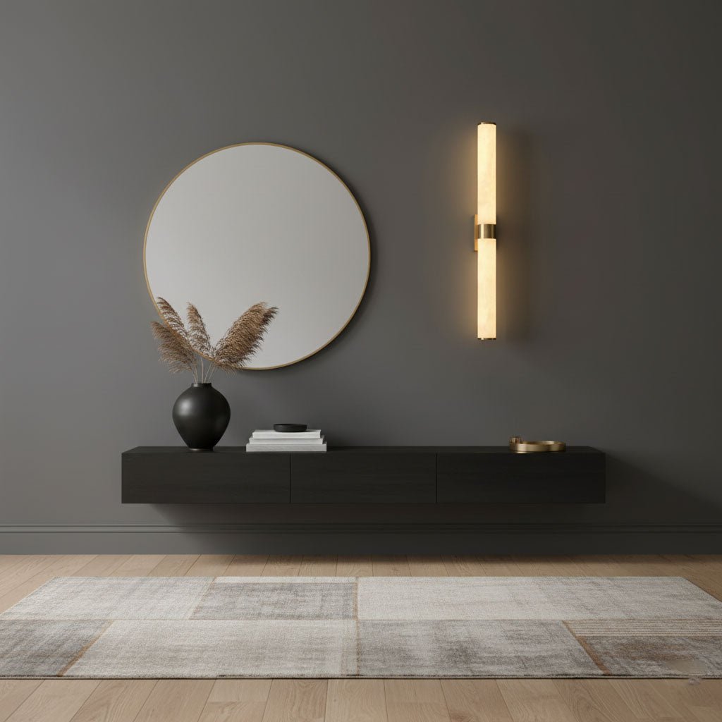 Linje Alabaster Vägglampa