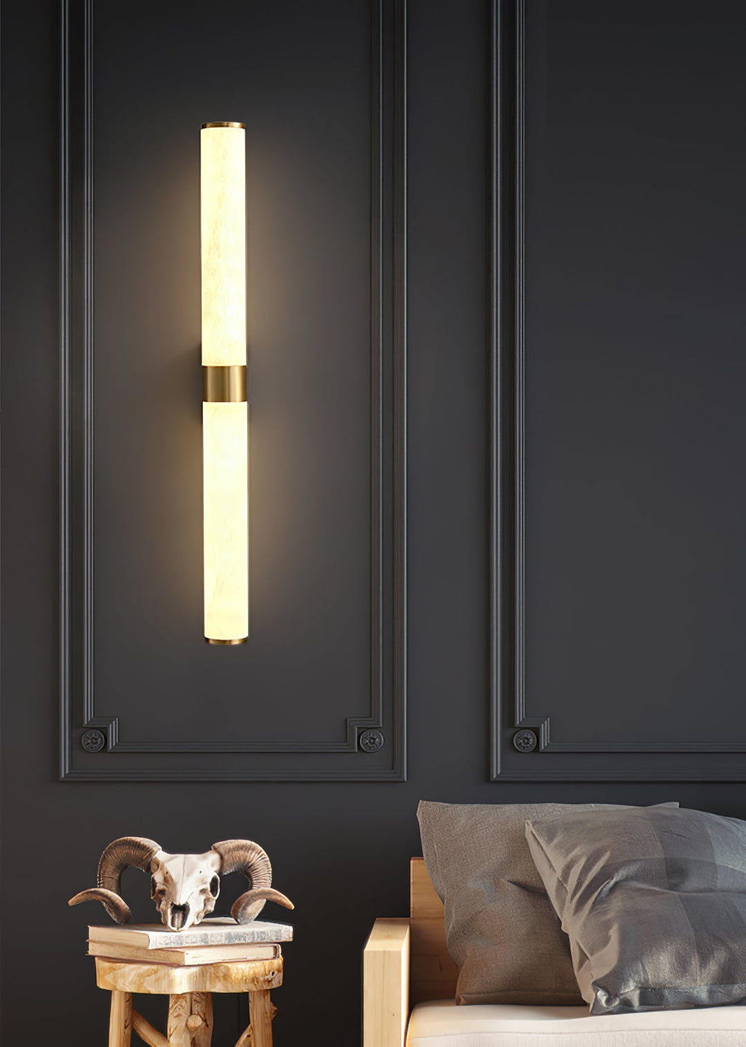 Linje Alabaster Vägglampa