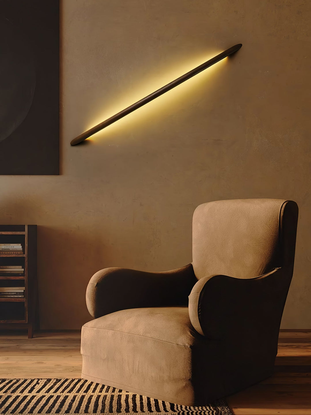 Linea Trä Vägglampa