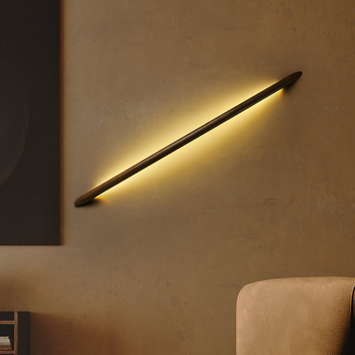 Linea Trä Vägglampa