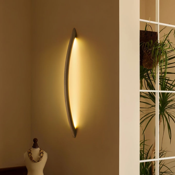 Linea Trä Vägglampa