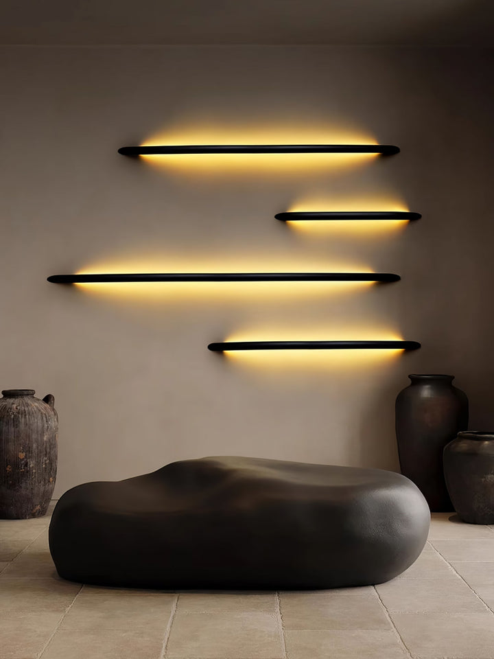 Linea Trä Vägglampa