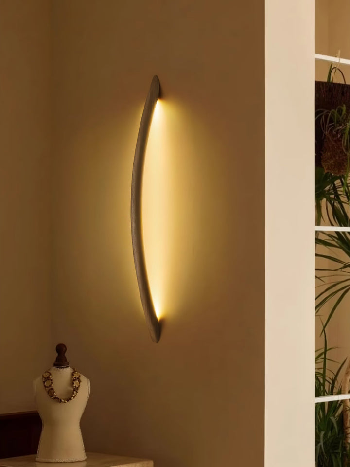 Linea Trä Vägglampa