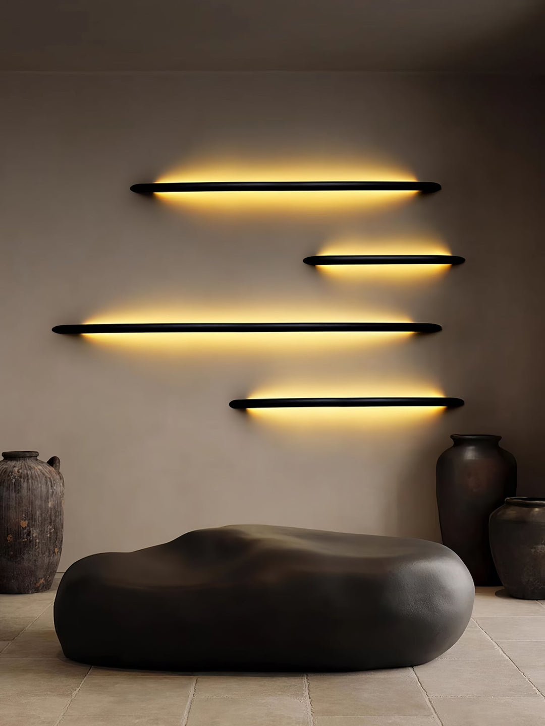 Linea Trä Vägglampa