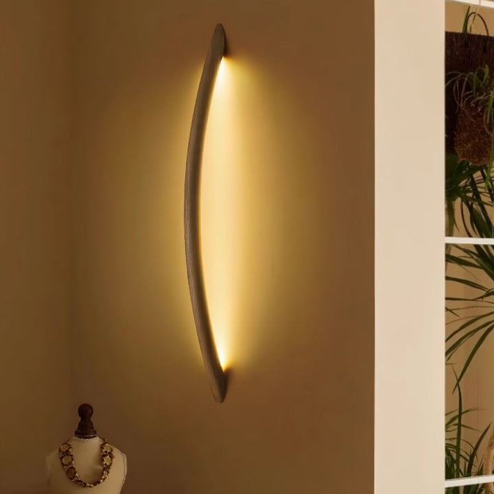 Linea Trä Vägglampa