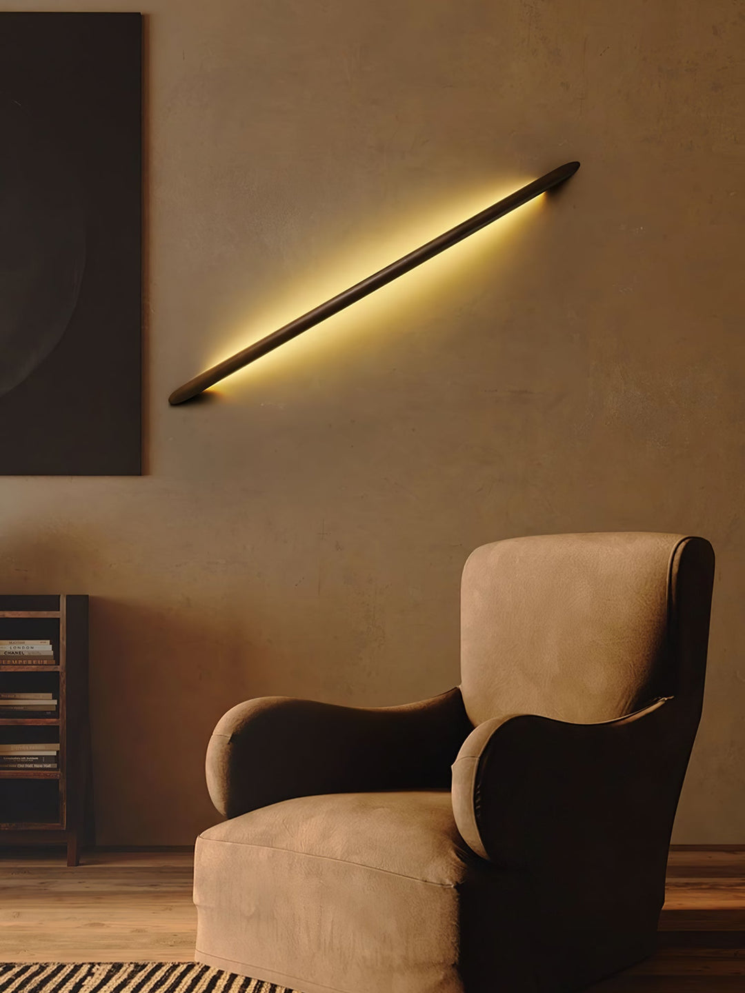 Linea Trä Vägglampa