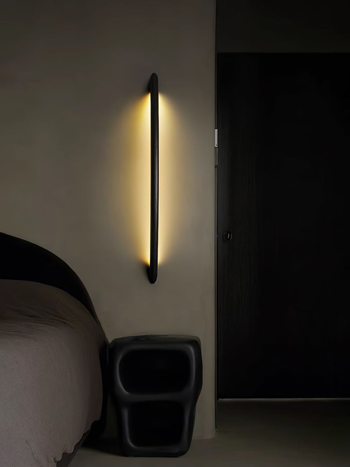 Linea Trä Vägglampa