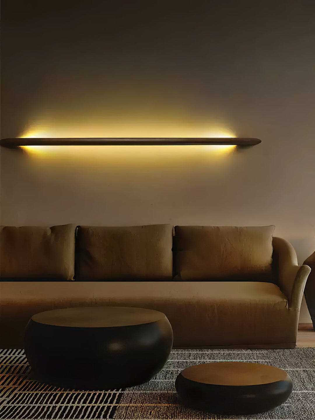 Linea Trä Vägglampa