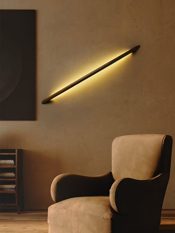 Linea Trä Vägglampa